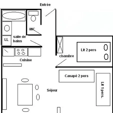 Apartment Le Sierra Nevada - 2 Pieces 4/5 Pers - Le Sierra Nevada - 101sn-plagne Centre Mae-9014